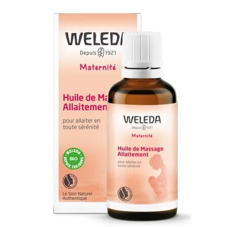 Weleda, Huile mammaire contre les tiraillements, 50 ml