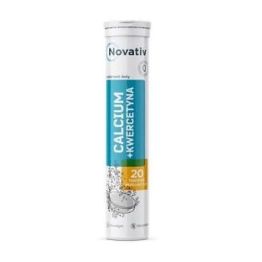 Novativ Calcium + Quercetin, 10 Brausetabletten