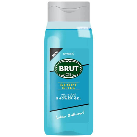 Brut Sport Style Körper- und Haarwäsche, 500ml