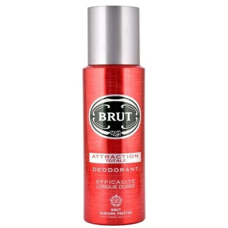 Brut Attraction Totale Deodorant Spray, 200ml