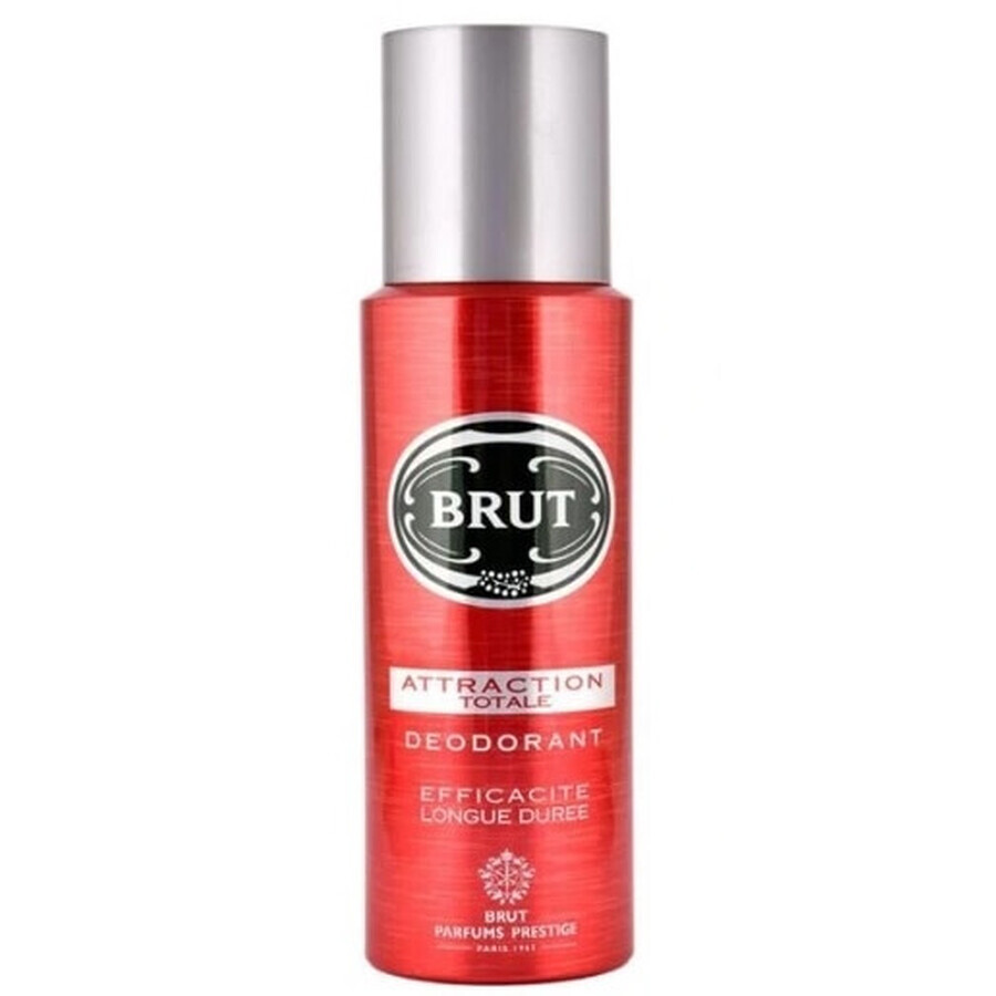 Brut Attraction Totale Deodorant Spray, 200ml