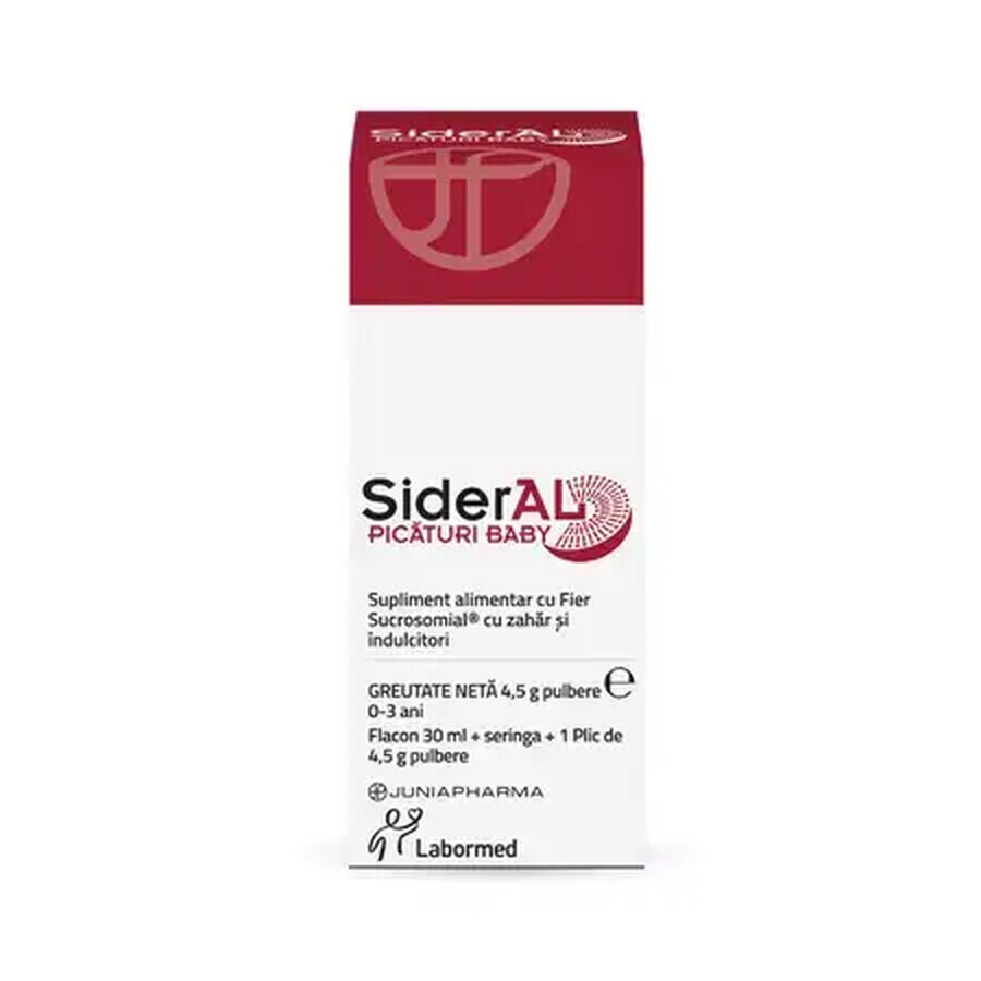 Siderale druppels Baby, 30 ml, Labormed