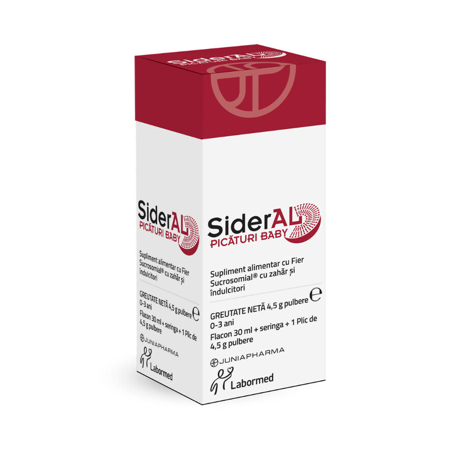 Siderale druppels Baby, 30 ml, Labormed