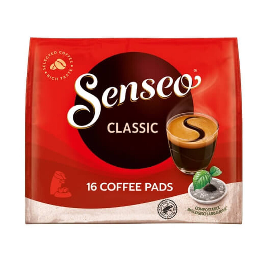 Senseo, Classic, Klassieke koffiezakken, 111g