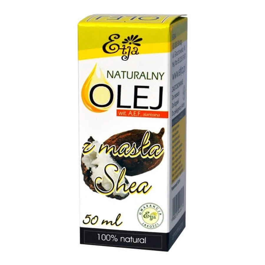 Etja Ulei natural din pulpă de shea 50 ml