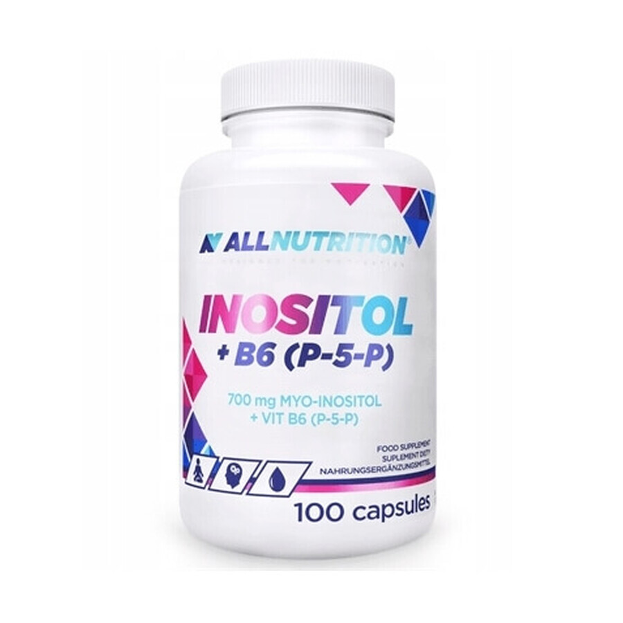 Allnutrition Inozitol + B6 (P-5-P), 100 capsules