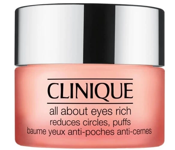 Clinique All About Eyes Oogcrème om fijne lijntjes, rimpels, donkere kringen en fijne lijntjes te verminderen, 15ml