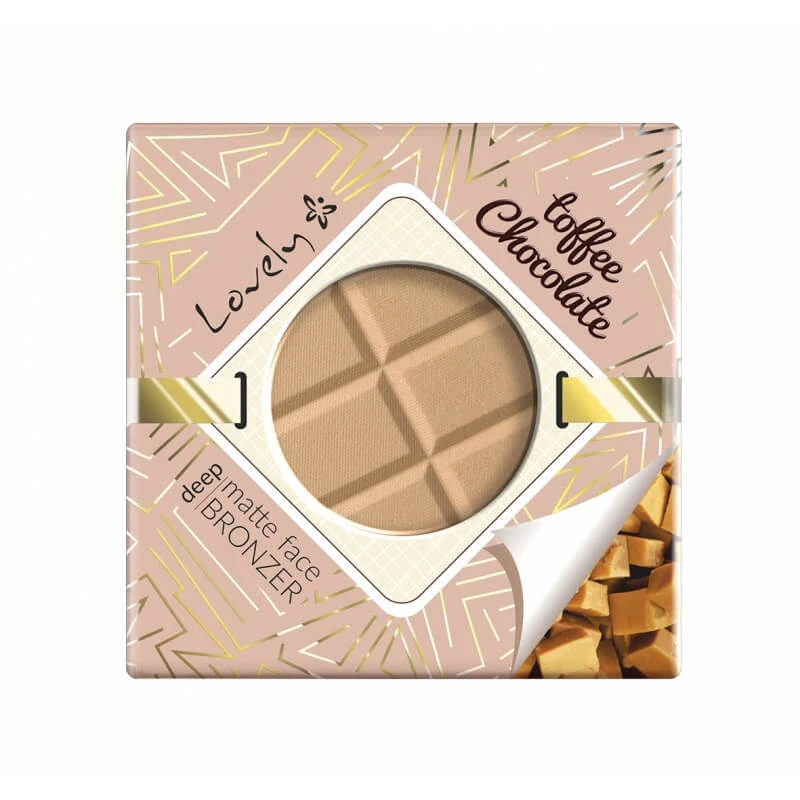 Lovely Toffee Chocolade Diepe Chocolade Lovely Toffee Diepe Chocolade Matte Gezichts- & Lichaamspoeder, 9g