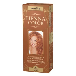 Venita Henna Colour Pflanzliche Färbelotion mit Henna-Extrakt 4 Chna, 75ml