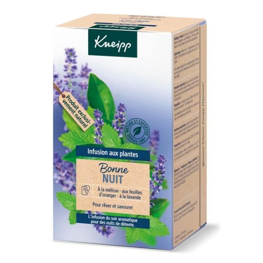 Kneipp kalmerende kruidenthee met melis, 20 builtjes