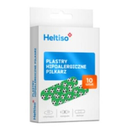 Heltiso hypoallergene pleisters, 10 stuks - Gaat lang mee!