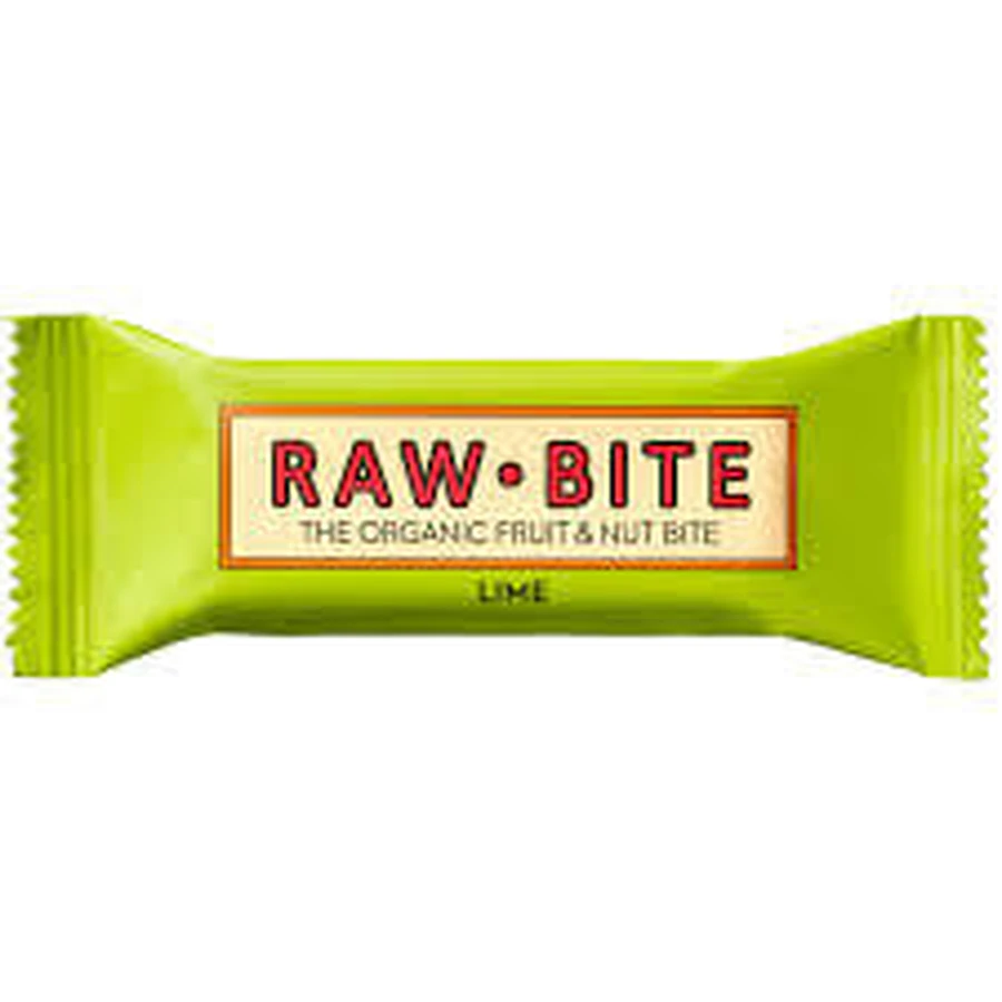Biologische fruit-, noten- en citroenreep, 50 g, Raw Bite