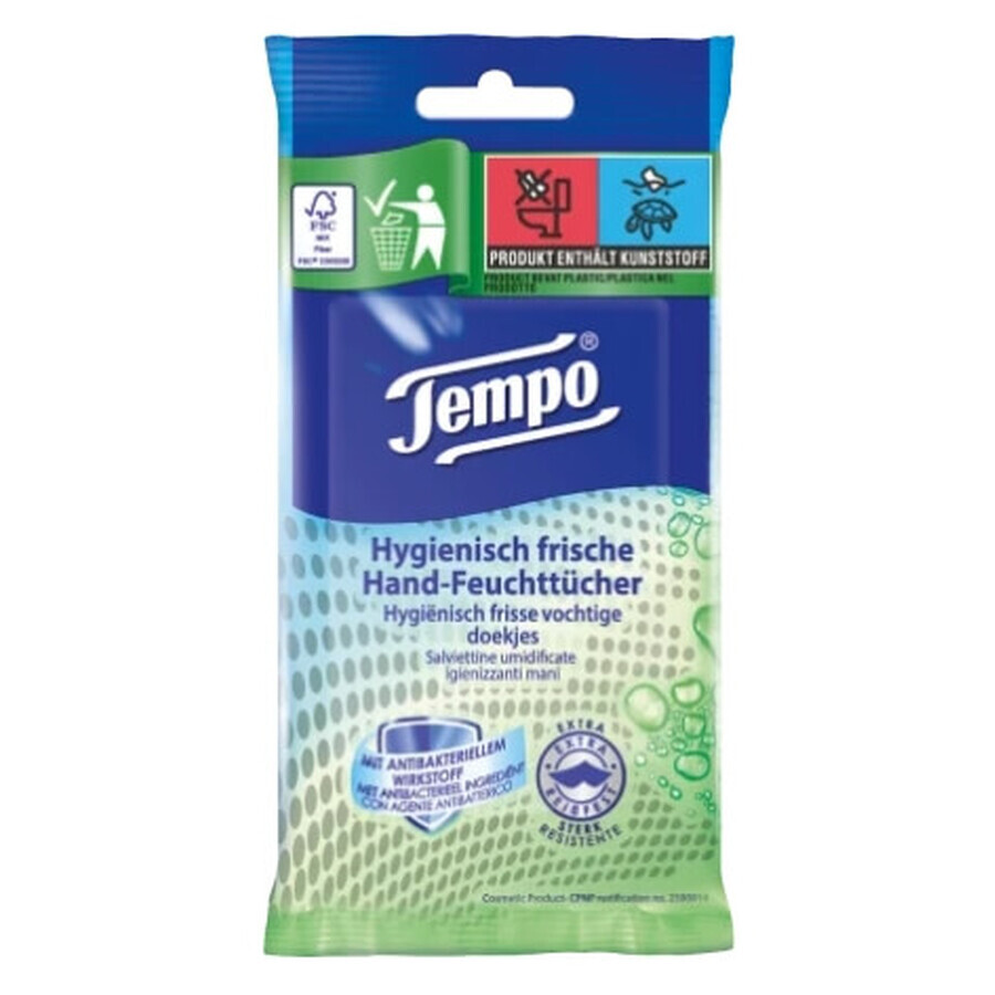 Tempo, tissues, hydraterend, 10 stuks