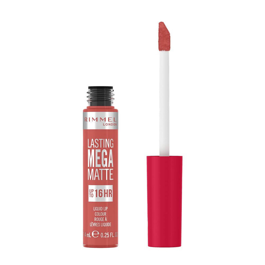 Rimmel Lasting Lasting Mega Matte Lipstick 600 Coral Sass, 7.4ml