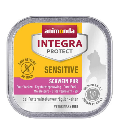 Animonda, Protect Sensitive, Hrană umedă pentru pisici, porc,100g