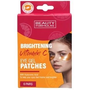 Beauty Formulas aufhellende Augenpflaster mit Vitamin C und Hyaluronsäure, 6 Paar