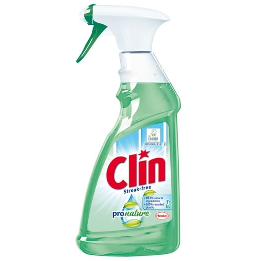 Clin, Glasreiniger, Turquoise pro nature, 500 ml