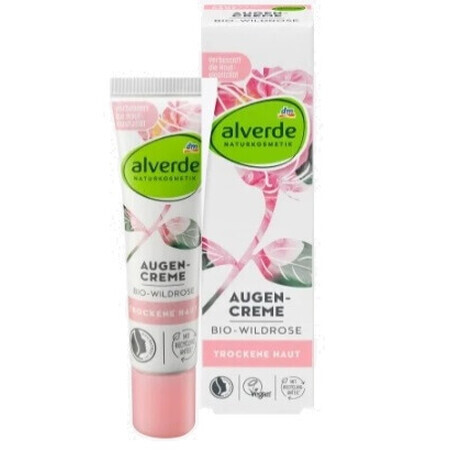 Alverde, Crema occhi alla rosa canina, 15ml