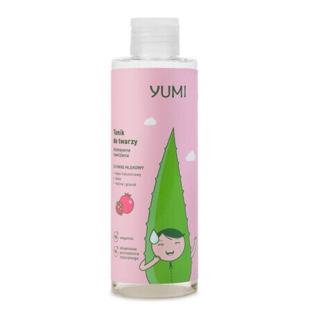 Yumi Face Tonic Hidratare intensivă cu acid lactic, 200ml