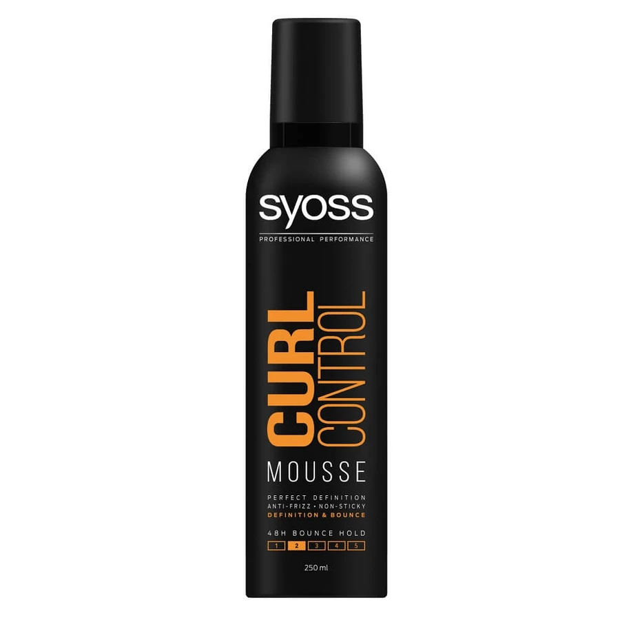 Syoss Krulcontrole Mousse voor Krullend Haar, 250ml