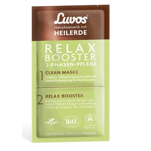 Luvos, Relax Booster, Maske, 2x 7.5ml