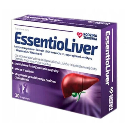 Family Health EssentioLiver 30 capsules