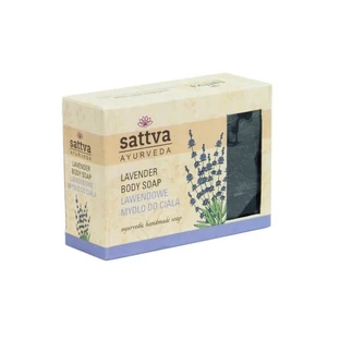 Sattva Body Soap Sapone alla lavanda indiana con glicerina, 125g
