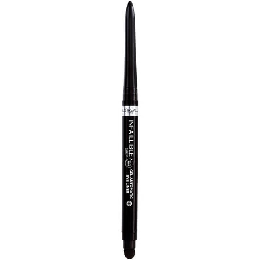 L'Oreal Paris Infaillible Grip 36H, eyeliner nero intenso, 5g