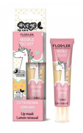 Flos-Lek, Vernieuwend lipmasker met citroen, 14g