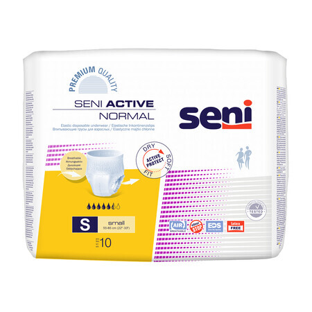 Seni Active seno mutande Normal chong 10 pz S