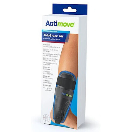 Actimove Enkelband Zwart Maat links S/M