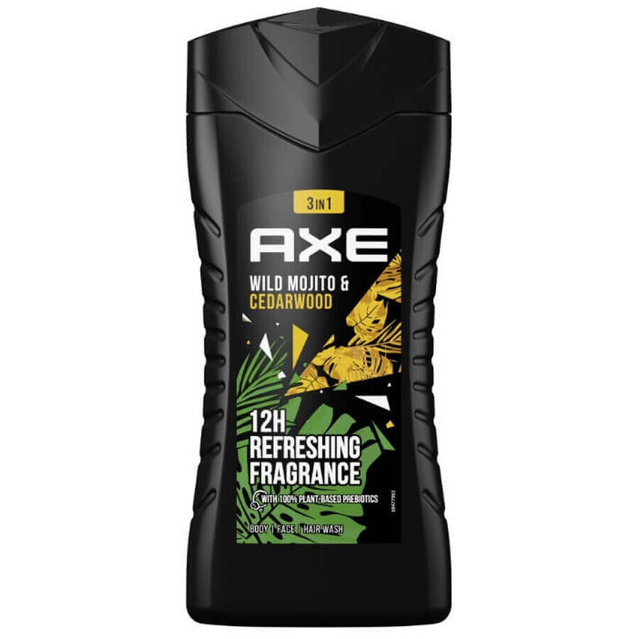 Axe, Wild Green Mojito & Zedernholz Duschgel, 250 ml