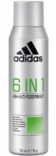 Adidas Mannen Antitranspirant 6in1, 150 ml