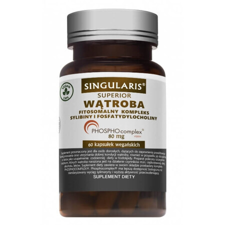 Singularis, Wtroba Fytosomaal complex 80mg, 60 capsules