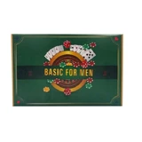 Aurora Basic geschenkset voor mannen: scheerapparaat 300 ml + aftershavebalsem 200 ml + scheermes + mei handdoek