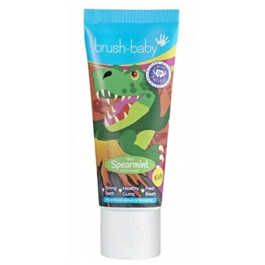 Brush-Baby Dinosaur dentifricio per bambini 3+ Mitowa, 50 ml