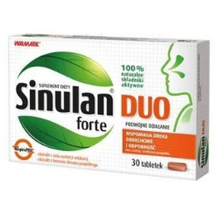 Sinulan Duo Forte 30 tablets