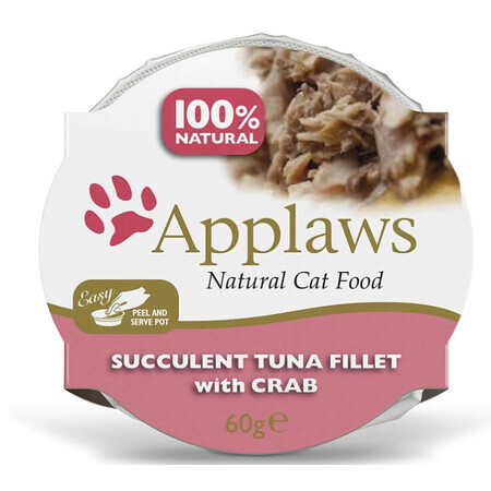 Applaws, Natuurlijke Kat, Kattenvoer, 60g