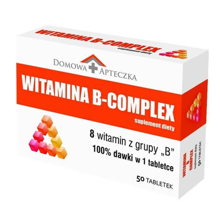 Home EHBO-kit Vitamine B-complex 50 tabletten