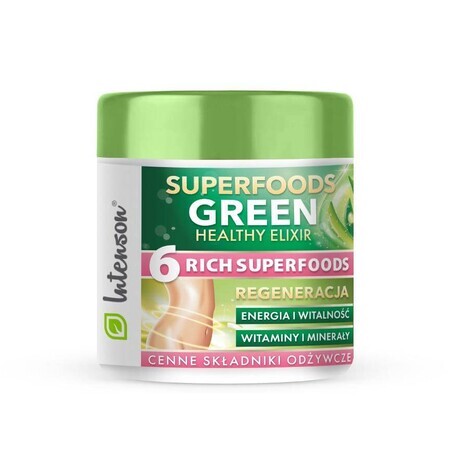 Intenson Superfoods Groen Gezond Elixir shake, 150g