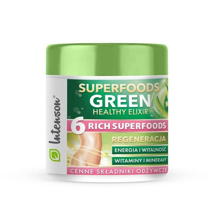 Intenson Superfoods Groen Gezond Elixir shake, 150g