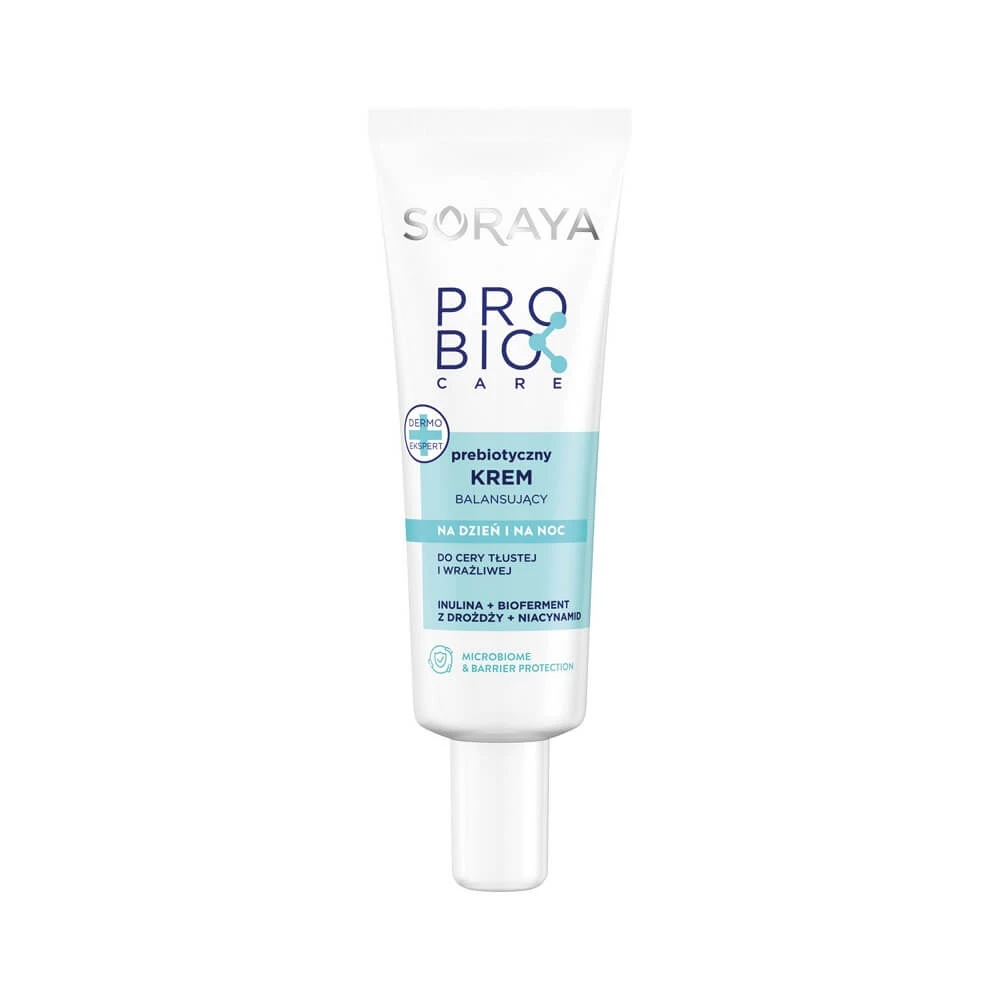 Soraya Probio Care Prebiotic Balancing Cream voor droge en gevoelige huid, 50ml