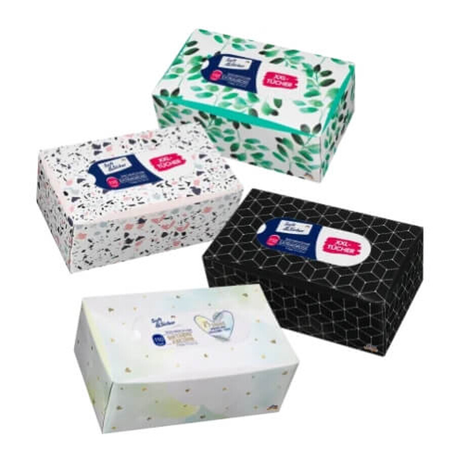 Soft tissues in a box, 110 pieces