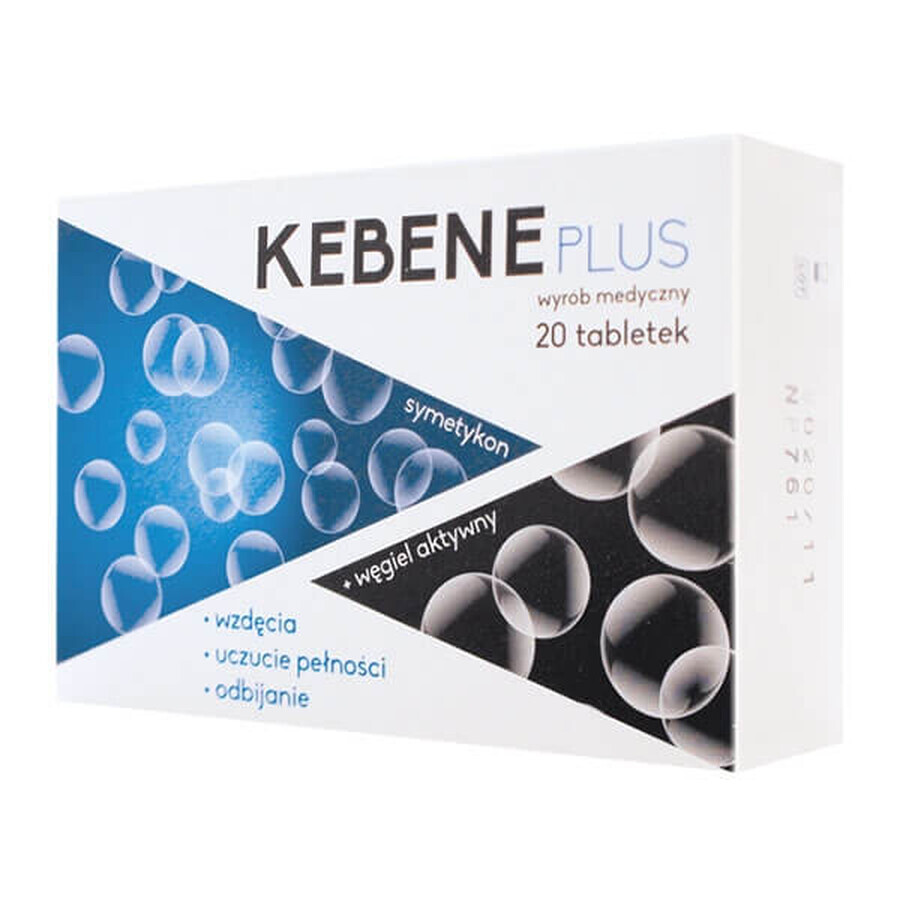 Kebene Plus, 20 compresse - Uso a lungo termine!