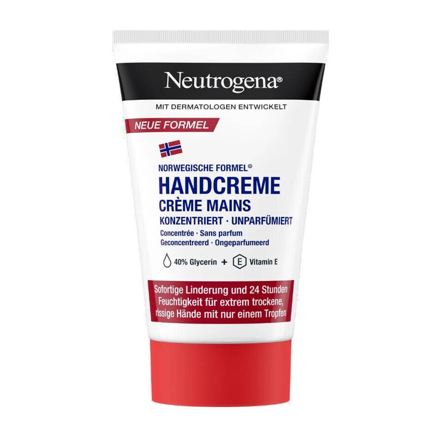 Neutrogena, Geconcentreerde crème wk, ongeparfumeerd, 50ml