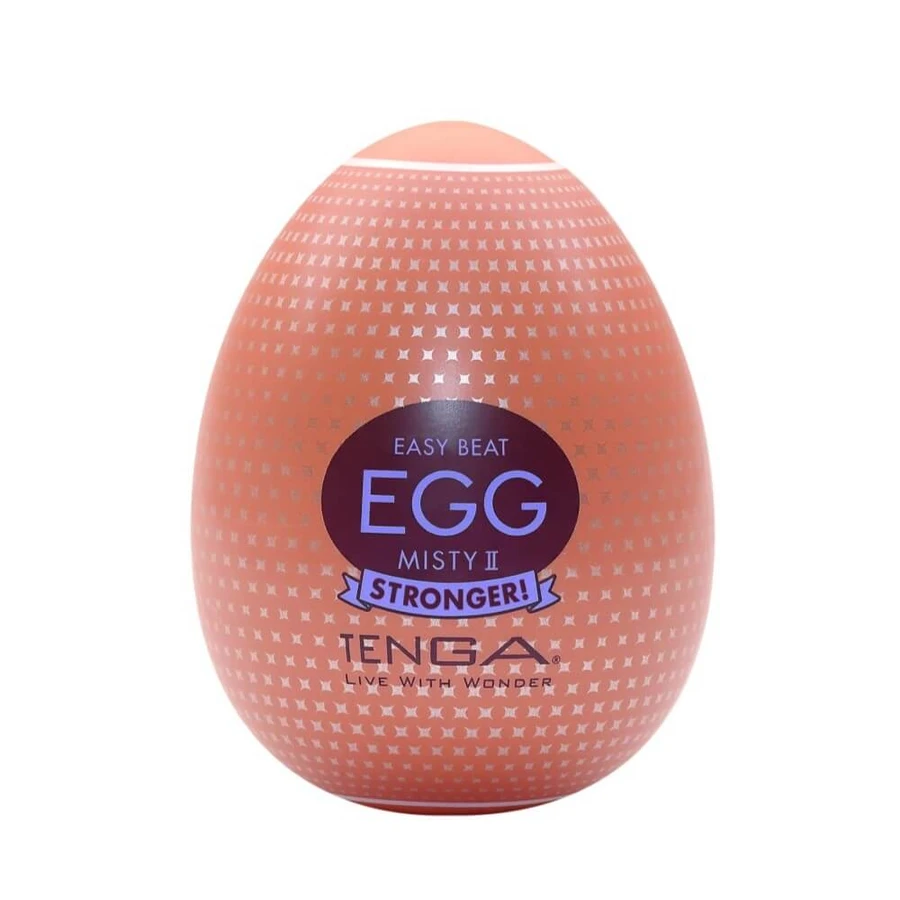 Tenga Easy Beat Egg Misty II Sterkere eivormige wegwerp Masturbator