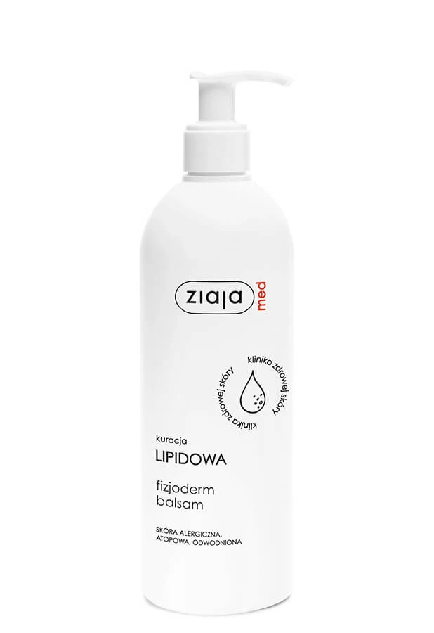 Ziaja Med, Lipide, fysioderm lotion, 400 ml - Lang houdbaar!