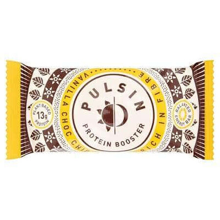 Barre protéinée à la vanille et aux pépites de chocolat, 50 g, Pulsin