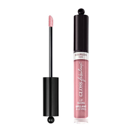 Bourjois Fabuleux Moisturizing Lip Gloss Gloss 004 Popular Pink, 3.5ml