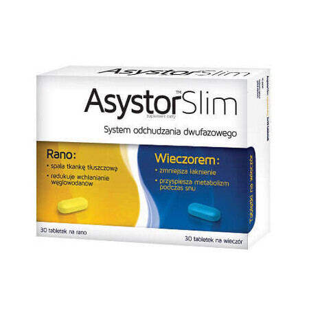 Asystor Slim, 60 tabletten - Lang leven!